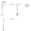 OPEL 1612538 Ignition Cable Kit